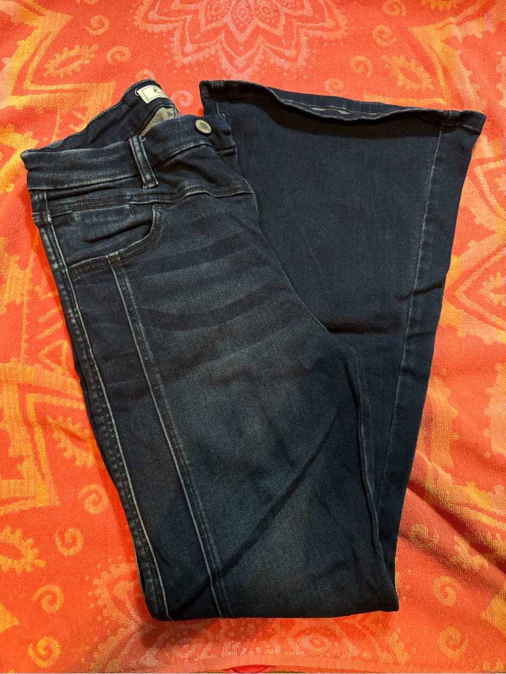 KanCan Dark Indigo Flare Jeans